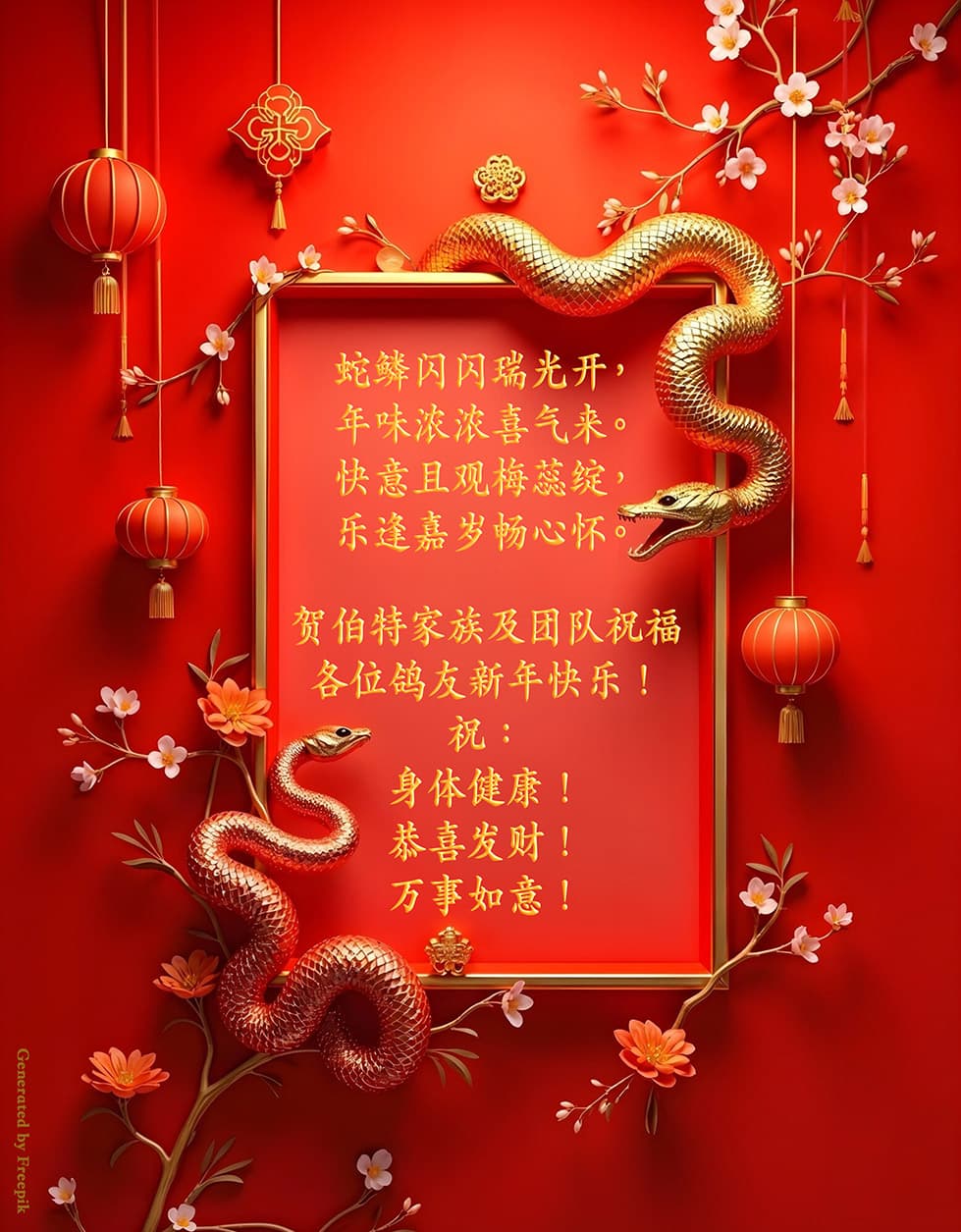 新年快乐!