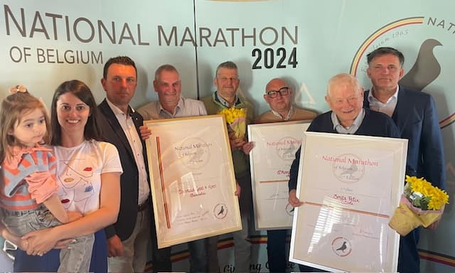 Result "National Marathon 2024" and Ace Pigeons