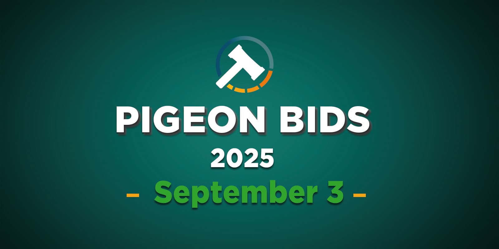 Pigeon Bids September 2025 - Part 3