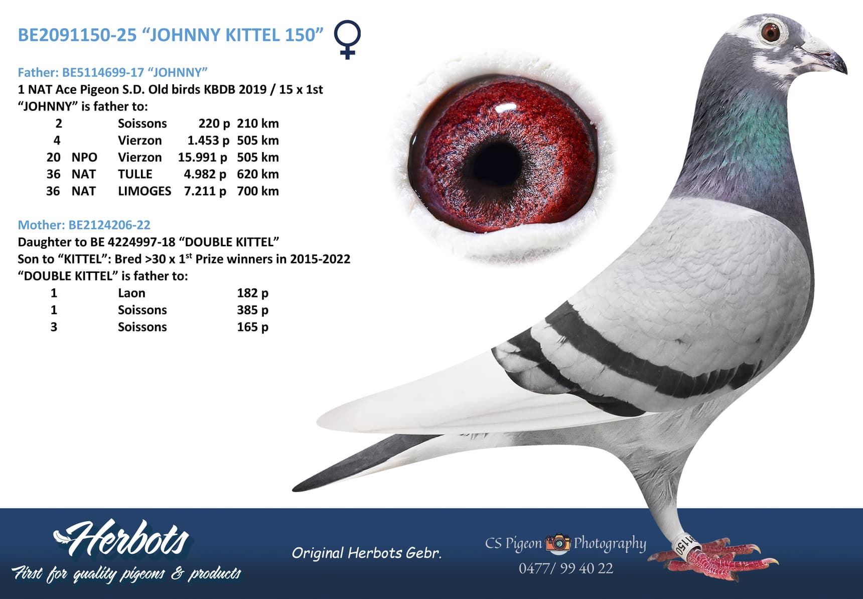 “JOHNNY KITTEL 150”