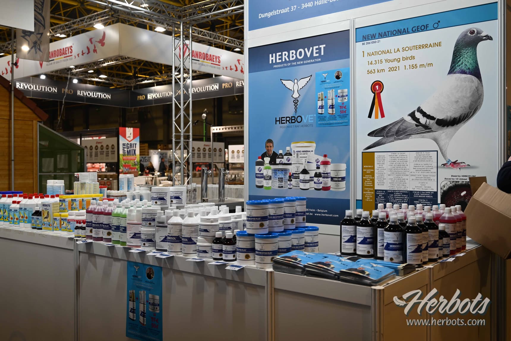 Welcome to Fugare 2024… welcome to the Herbots stand.