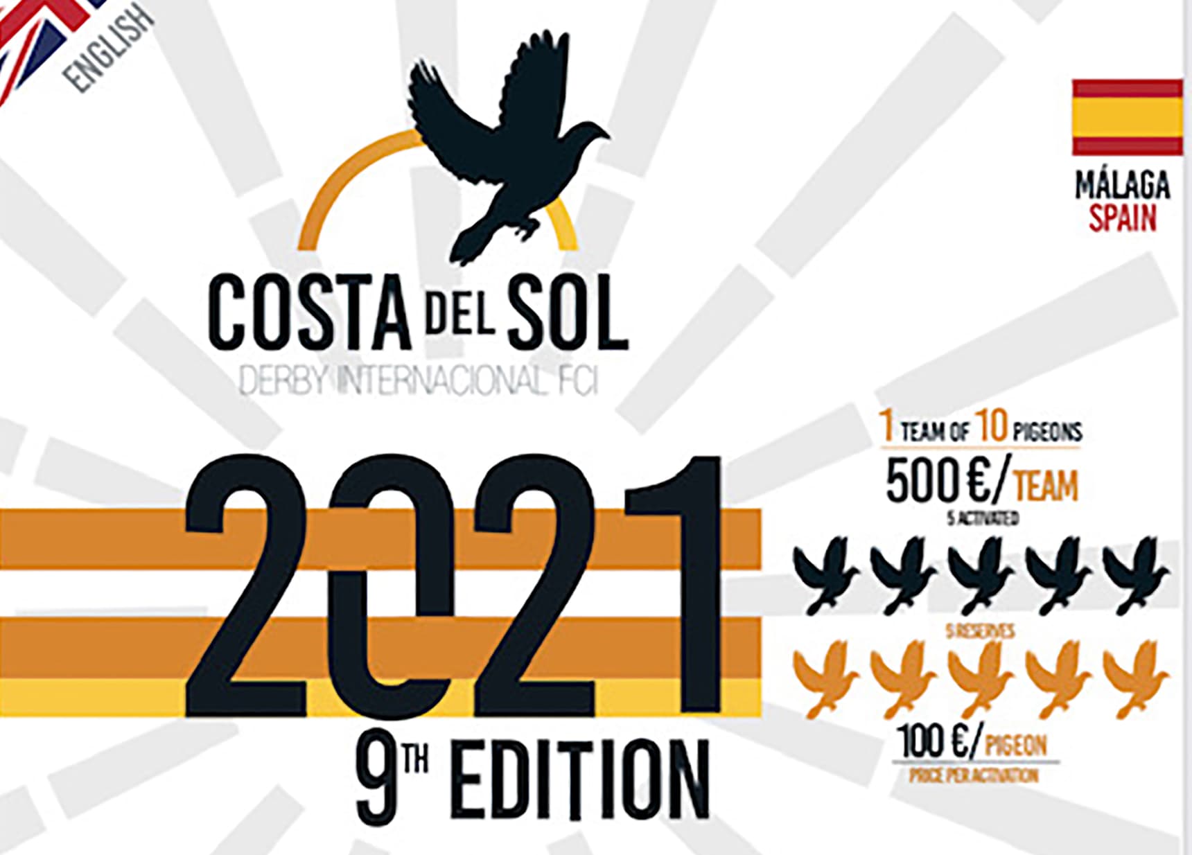 One loft race Costa del Sol 2021