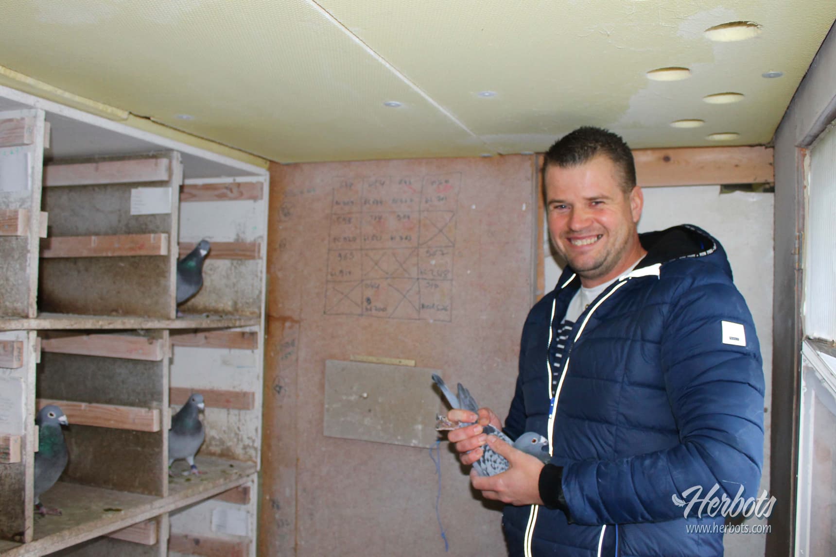 Grégory Demaret (Herquegies-Frasnes), we didn’t see the end of this extreme long distance loft yet !