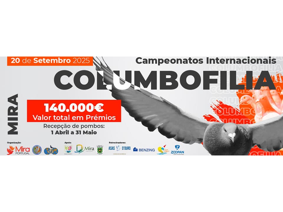 Championnats Internationaux de Colombophilie – FCI Grand Prix - Mira 2025