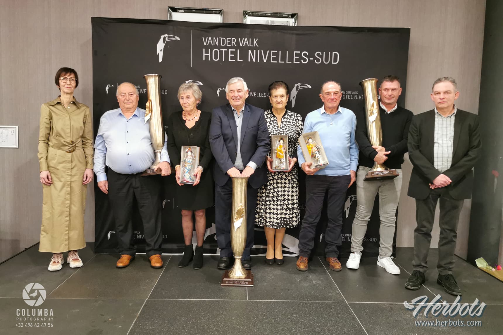 Superb celebration Champions La Colombophilie Belge/Herbots