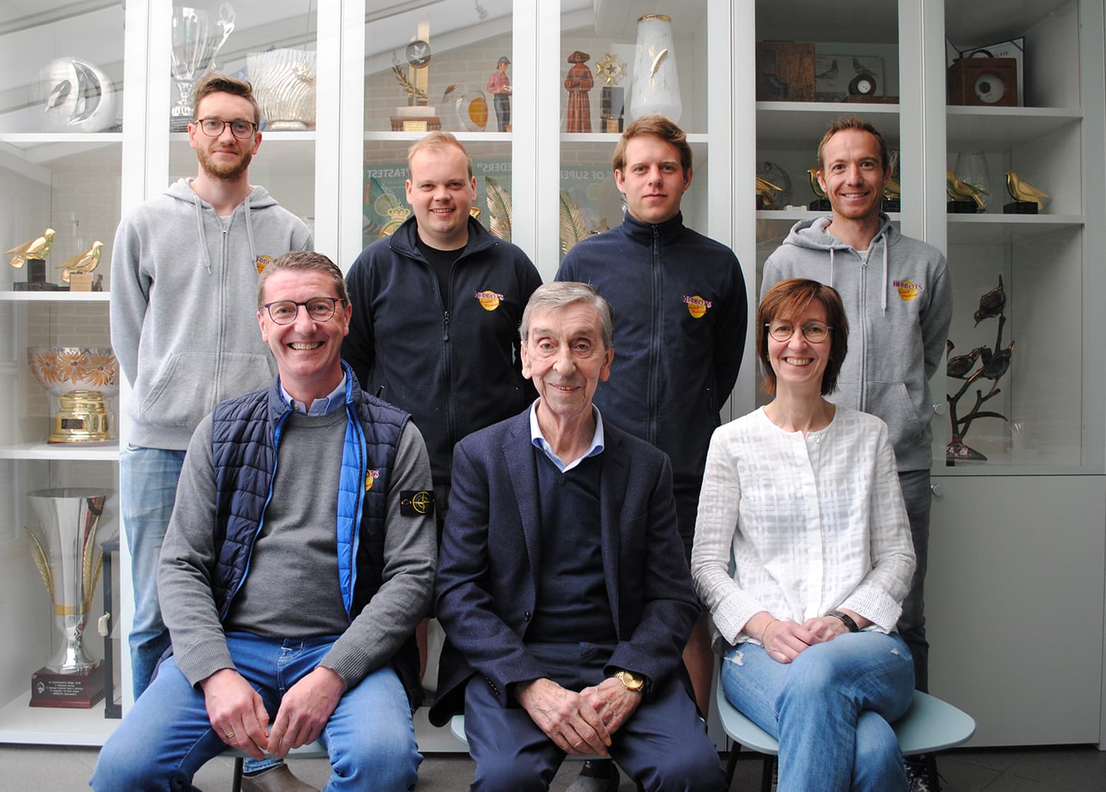 Jo & Raf Herbots immediately win gold on Brabant Union flight from Salbris