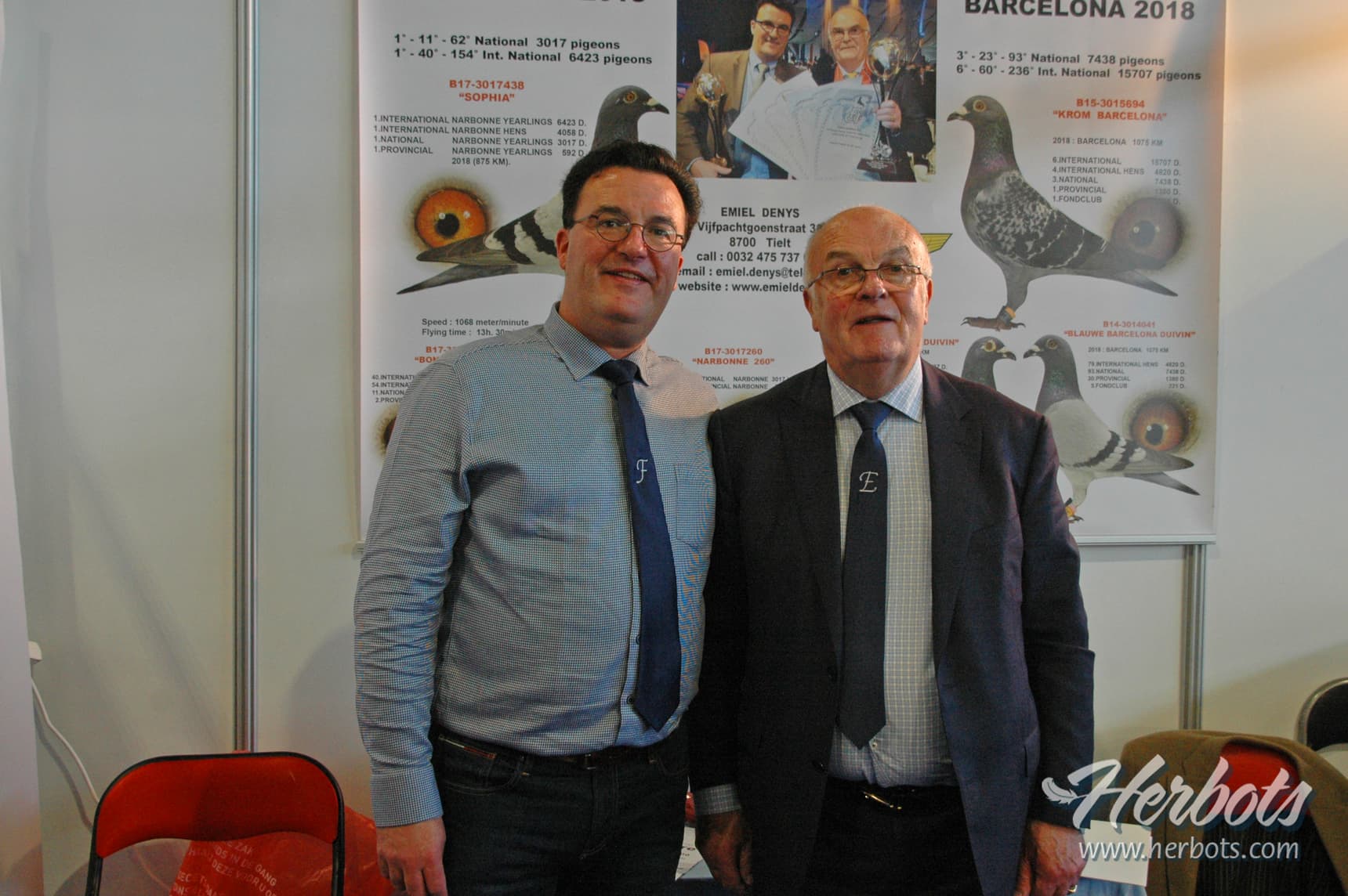 Pigeon Bids Denys Emiel