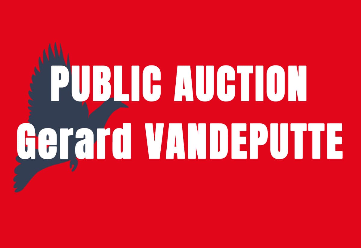 Vente Publique: Gerard VANDEPUTTE