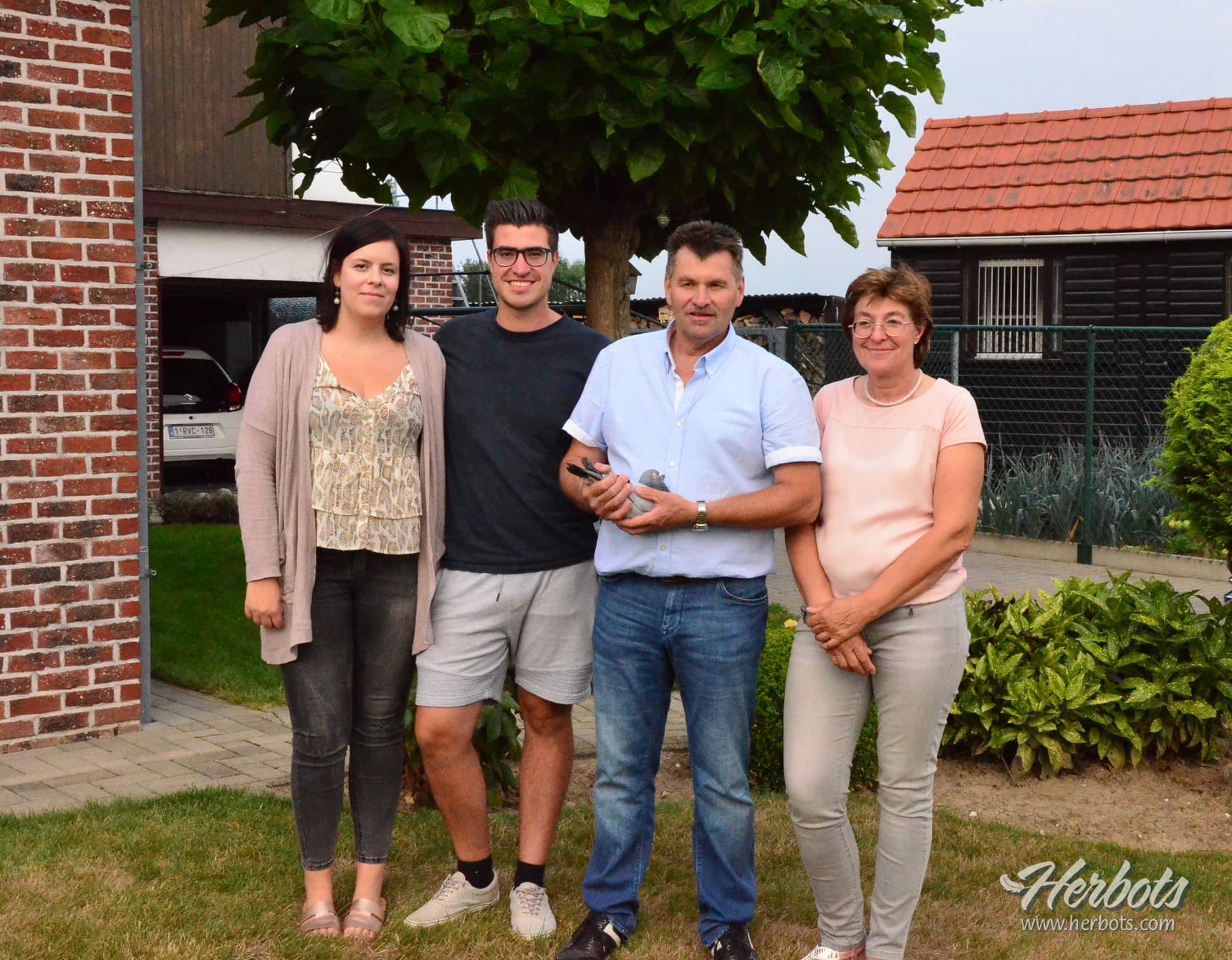 Erwin Schepmans (Grazen), 1st National Bourges II Year birds 2019