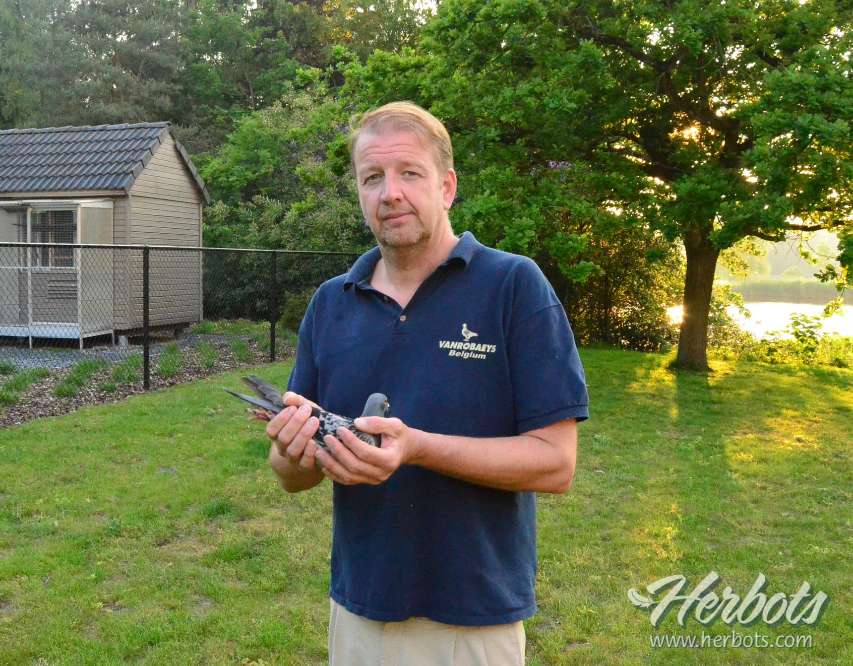 Guy Van Der Auwera from Wuustwezel shines on the 1st middle distance race of the season (fastest against 16,671 pigeons )